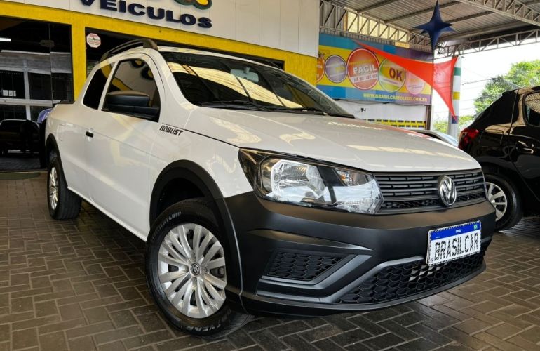 Volkswagen Saveiro Robust 1 6 MSI CD Flex 2019 2020 Salão do Carro