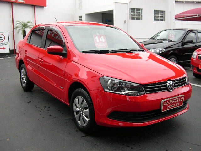 voyage trend 1.6 2013 vermelho fhash