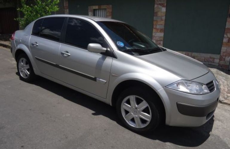 Renault Megane Sedan Dynamique 1 6 16v Flex 08 09 Salao Do Carro