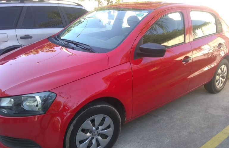 voyage trend 1.6 2013 vermelho fhash