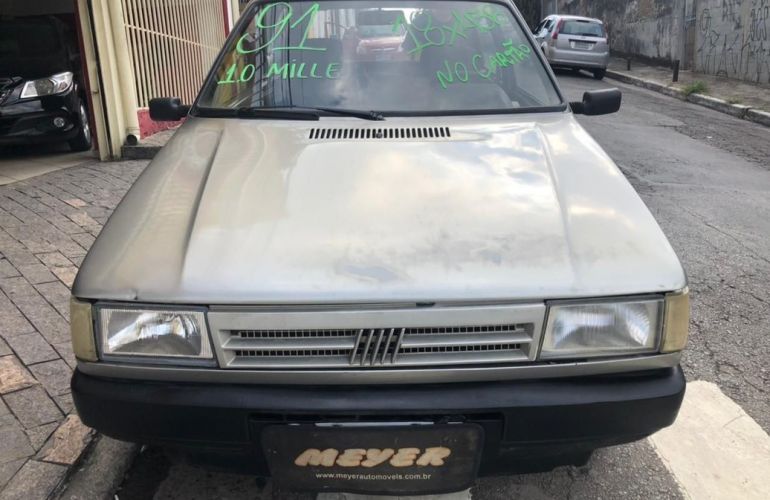 Fiat Uno Mille 8v 1990/1991 - Salão do Carro - 241660 Fiat Uno Mille 8v 1990/1991 - Salão do Carro - 241660