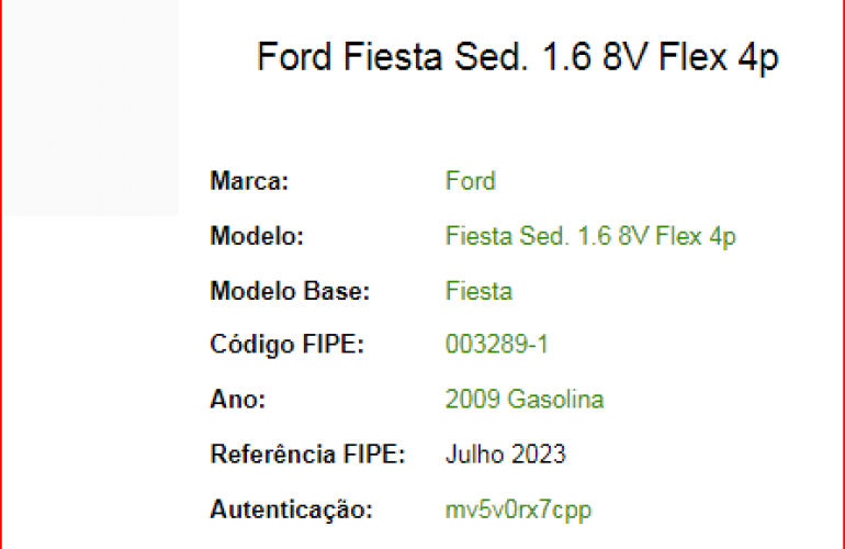Ford Fiesta Sedan Class 1.6 (Flex) - Foto #4