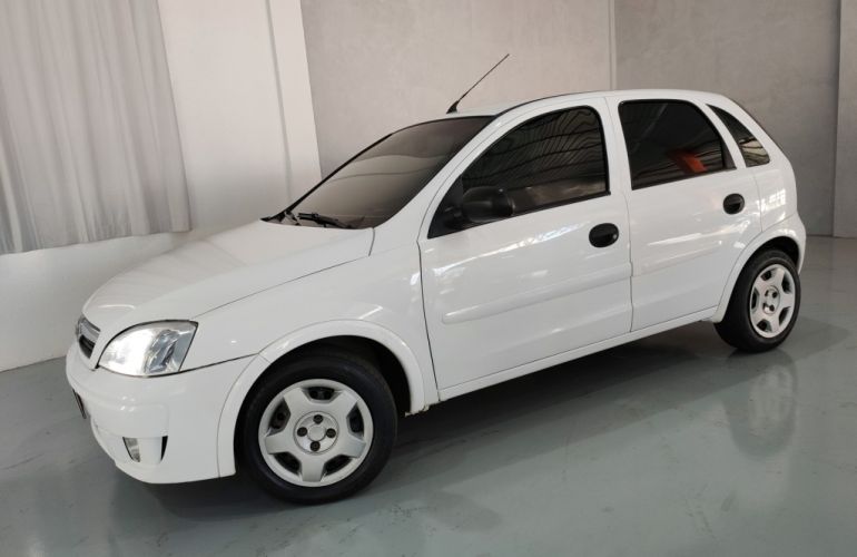 Chevrolet Corsa Hatch Maxx, ano 2011, modelo 2012, bege (17490)