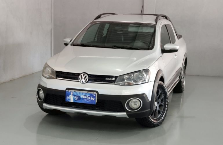 VISITANDO R$ 85.860 Volkswagen Saveiro Cross CD 2020 aro 15 Branco Cristal  MT5 1.6 16v Flex 120 cv 