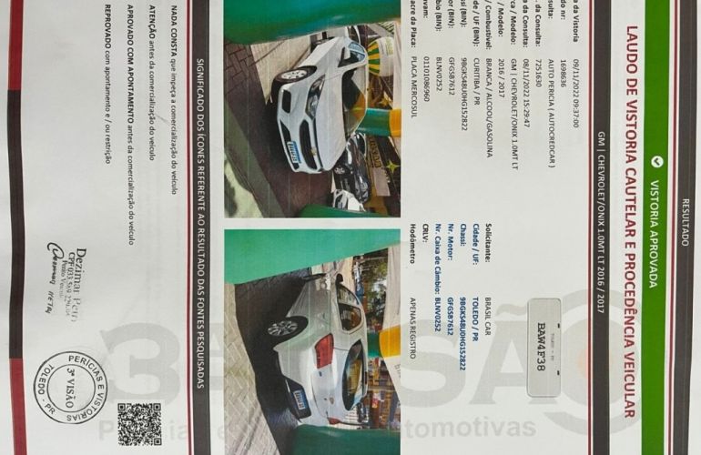 Chevrolet Onix 1.0 LT (Flex) - Foto #9