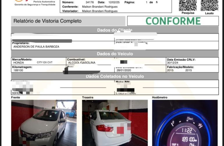 Honda City EX 1.5 CVT (Flex) - Foto #1