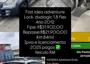 Fiat Idea Adventure 1.8 16V E.TorQ Dualogic (Flex) - Foto #9