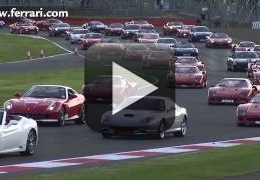 Vídeo: Encontro de Ferraris em Silverstone