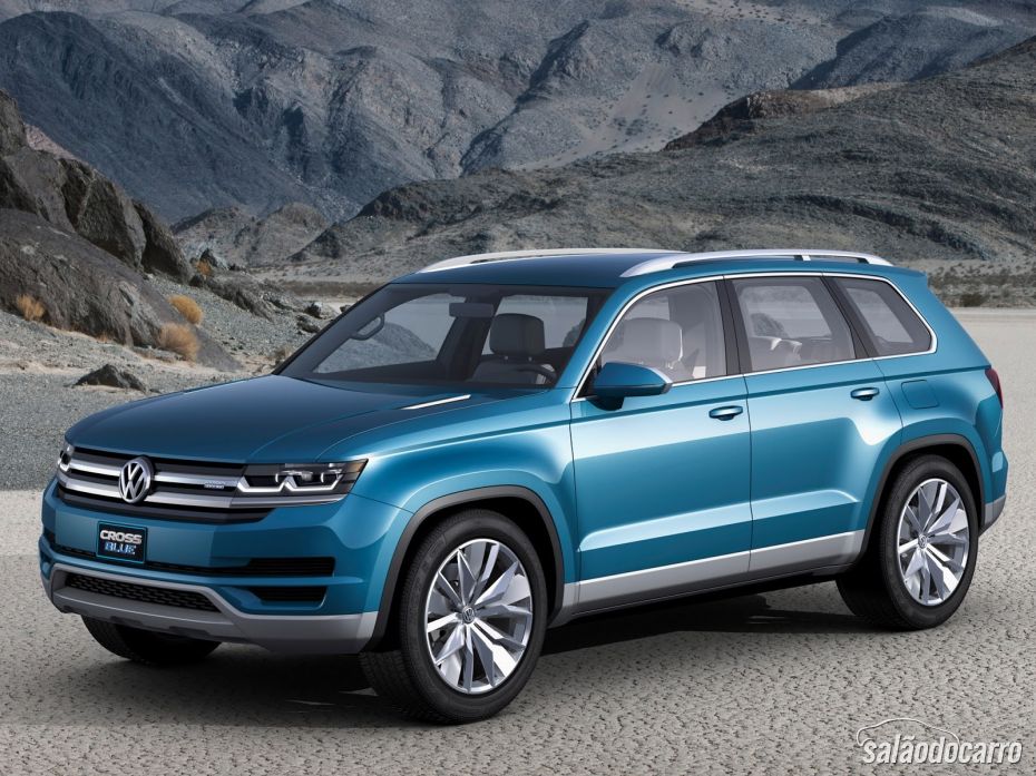 Volkswagen mostra o seu CrossBlue em Detroit