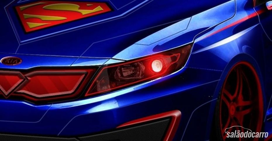 Kia lança versão do Optima comemorativa Superman