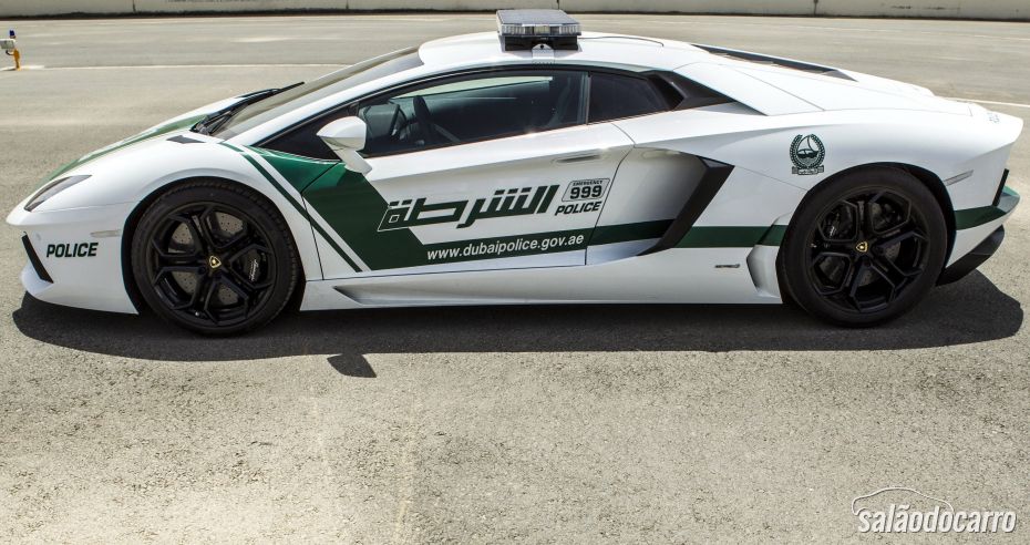 Polícia de Dubai vai utilizar Lamborghini Aventador
