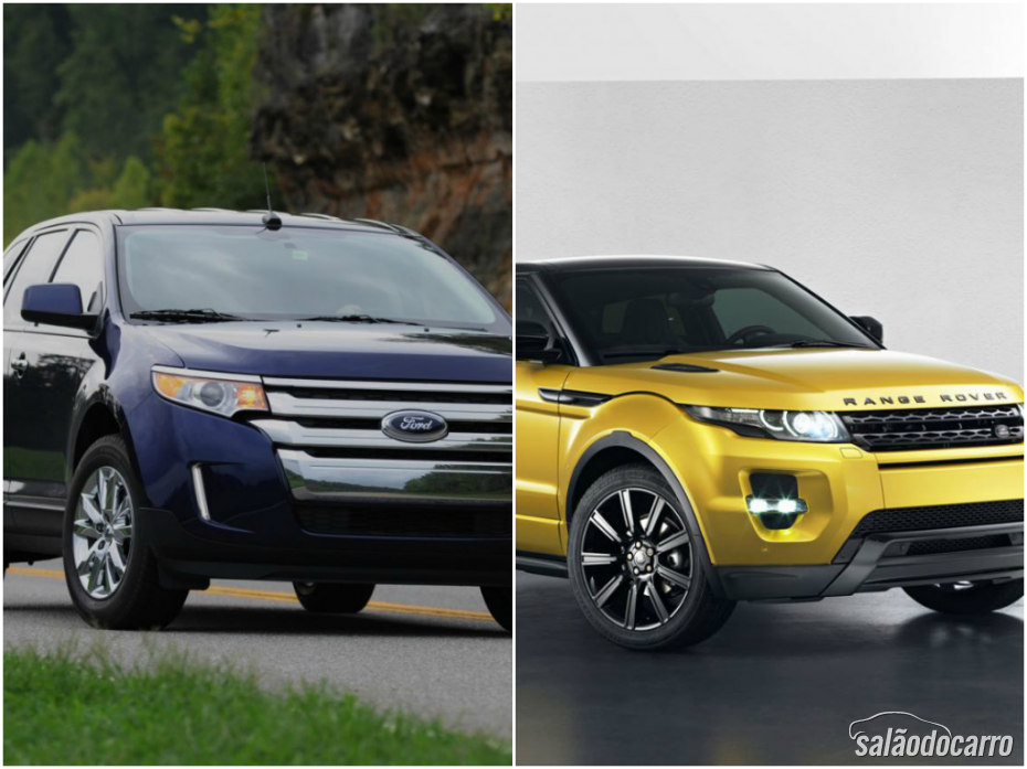 Crossovers: Ford Edge x Range Rover Evoque