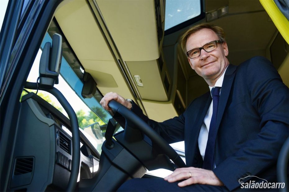 Entrevista com Olof Persson, CEO e presidente do Grupo Volvo