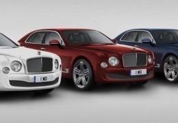 Bentley mostra Mulsanne Limited Edition 95