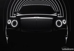 Bentley lança teaser de seu novo SUV