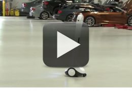 Audi mostra serviços autorizados com robôs