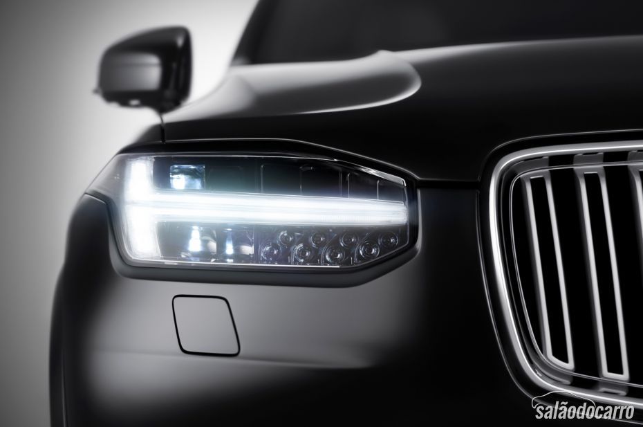 Volvo mostra imagem externa do novo XC90