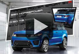 Land Rover divulga vídeo com Range Rover Sport SVR