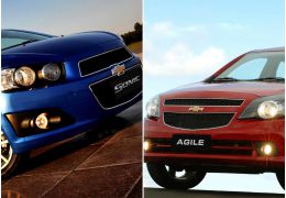 Chevrolet Sonic e Agile saem de linha no Brasil