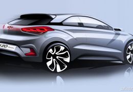 Hyundai divulga imagem oficial do novo i20 Coupé