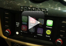 Confira demonstração do Apple CarPlay em uma Ferrari