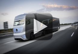 Confira o incrível caminhão do futuro da Mercedes