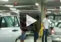 Briga em estacionamento de shopping quase termina em tragédia