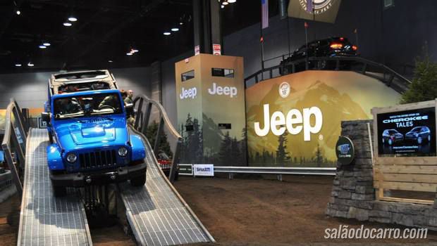 Jeep anuncia pista de tortura no Salão do Automóvel