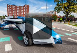 Confira imagens impressionantes do carro voador AeroMobil