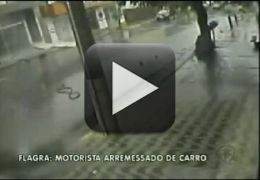 Imagens incríveis mostram adolescente sendo arremessado de carro em acidente