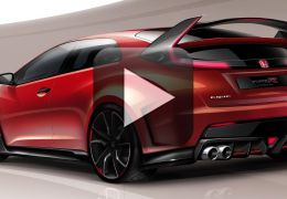Honda libera vídeo do novo Civic Type R 2015