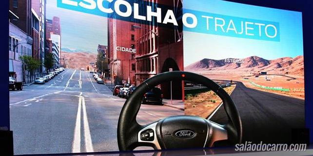 Ford cria o maior simulador de direção do Salão do Automóvel