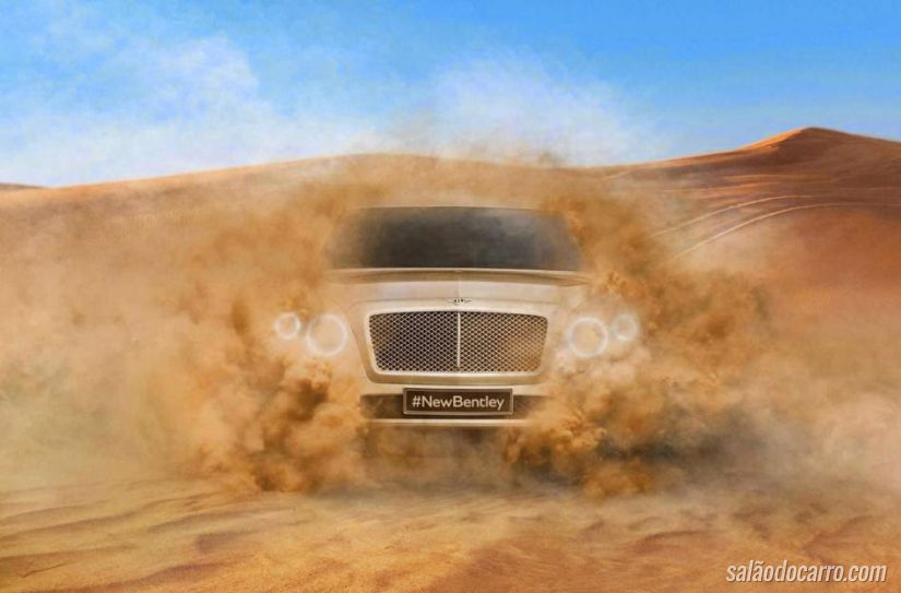 Confira o teaser do primeiro SUV da Bentley