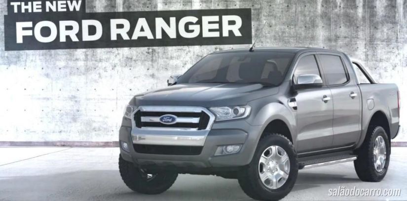 Ford revela novo visual da Ranger