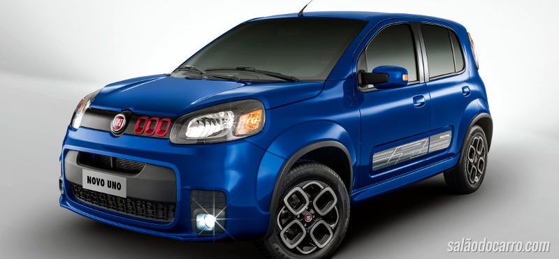 Fiat lança novo Uno Sporting 2015
