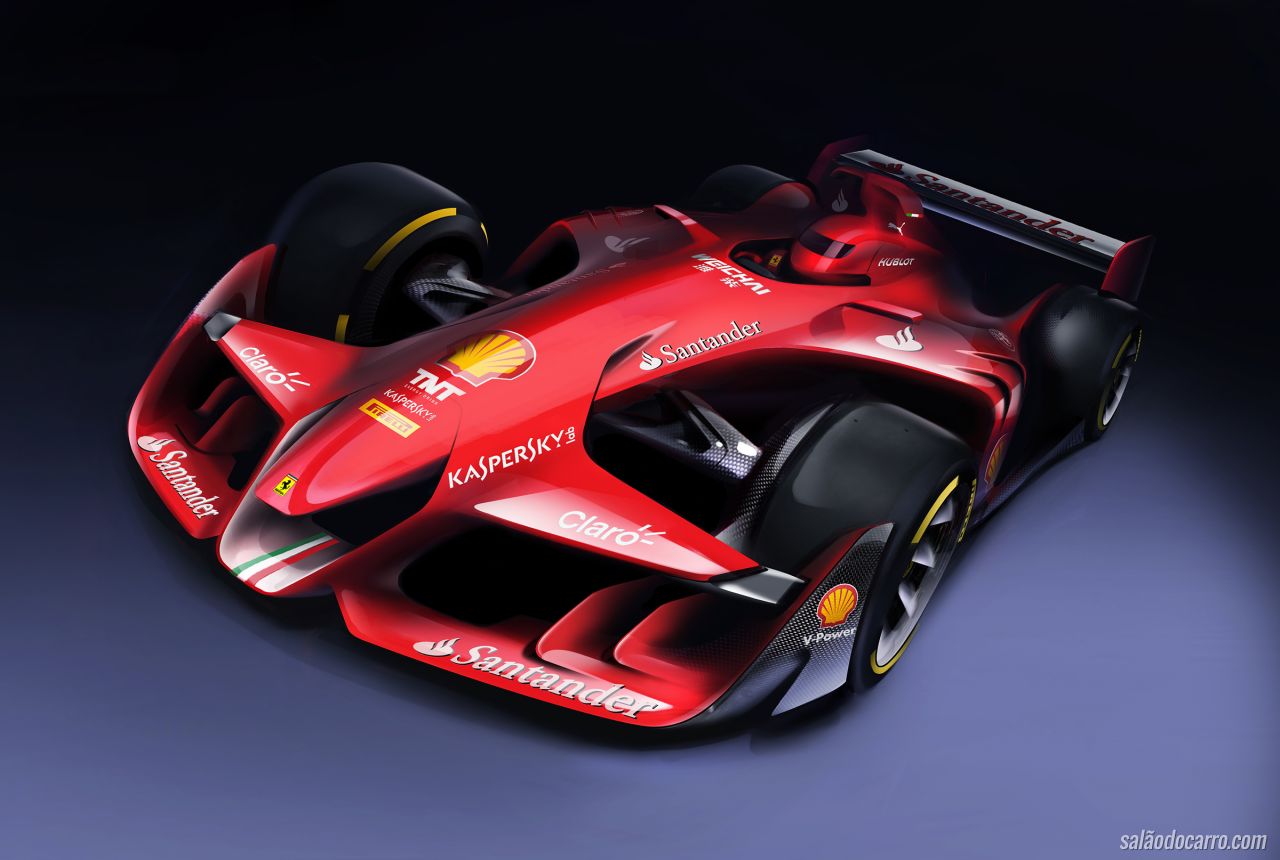 Ferrari anuncia protótipo futurista para F1 Prévias Salão do Carro