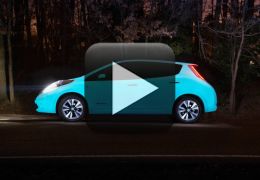 Nissan divulga vídeo de carro com pintura que brilha no escuro