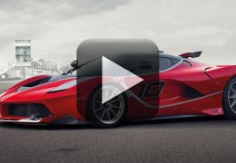 Imagens mostram um pouco do processo de criação da nova Ferrari FXX K