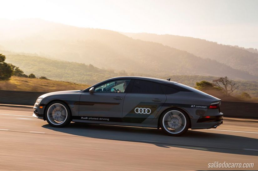 Confira imagens dos testes com veículo autônomo da Audi