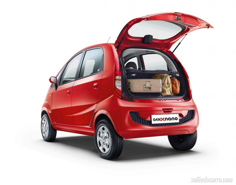 Tata Nano GenX chega ao mercado em maio de 2015