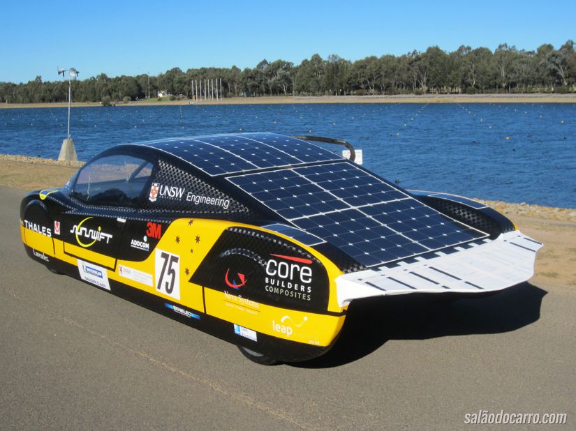 Modelo de carro movido a energia solar deverá ser lançado em julho