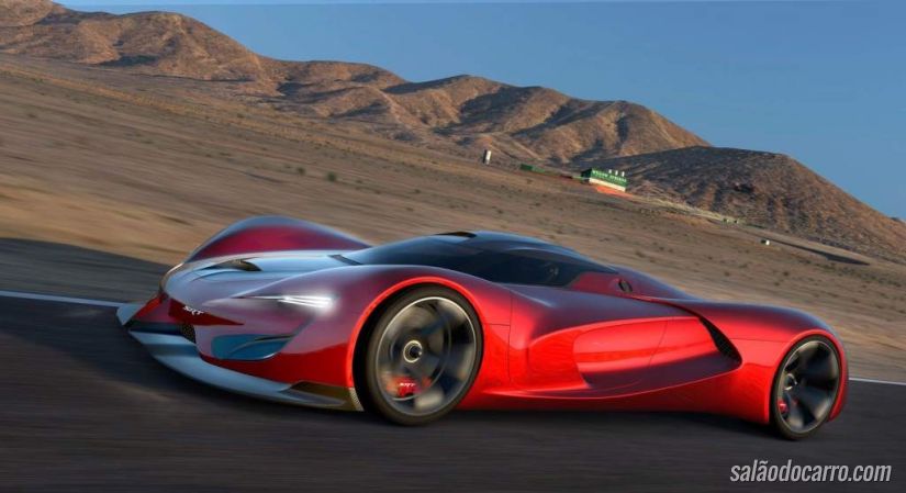 FCA apresenta o SRT Tomahawk Vision Gran Turismo