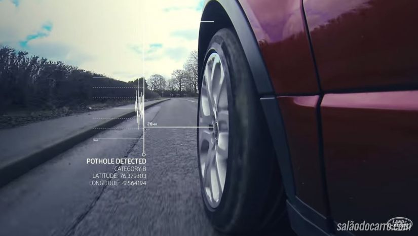 Tecnologia do novo Land Rover vai mapear buracos nas estradas