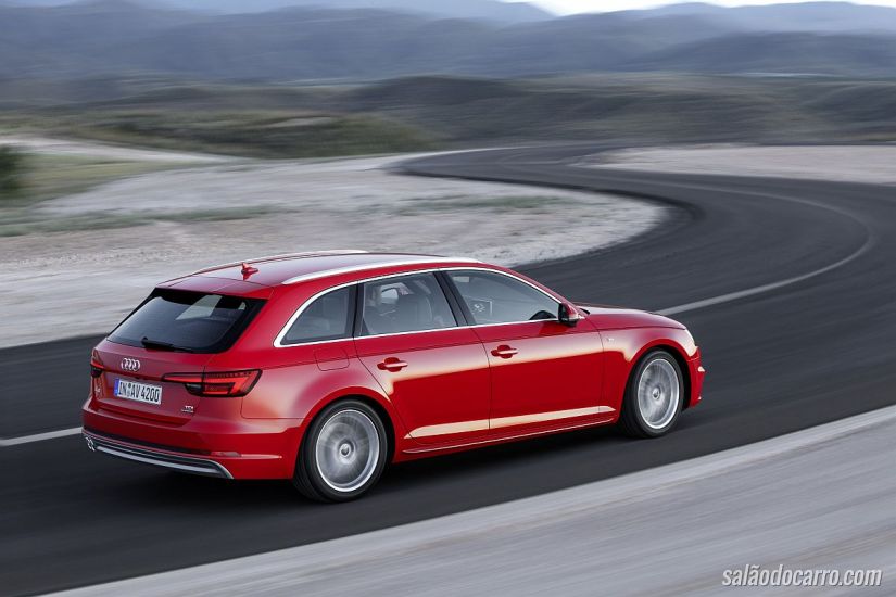 Audi divulga imagens da nova geração do A4