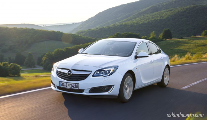 Opel Insignia 2016 pode chegar a 136 cv