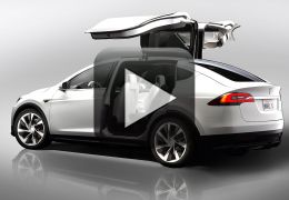 Confira imagens do novo Tesla Model X