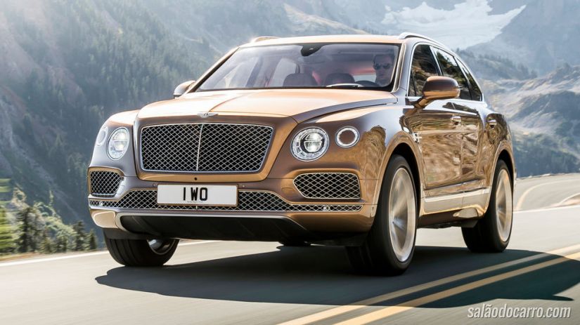 Bentley Bentayga virá com motor turbodiesel