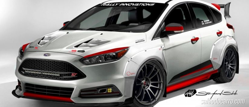 Ford Focus leva 4 novas versões para o SEMA Show 2015