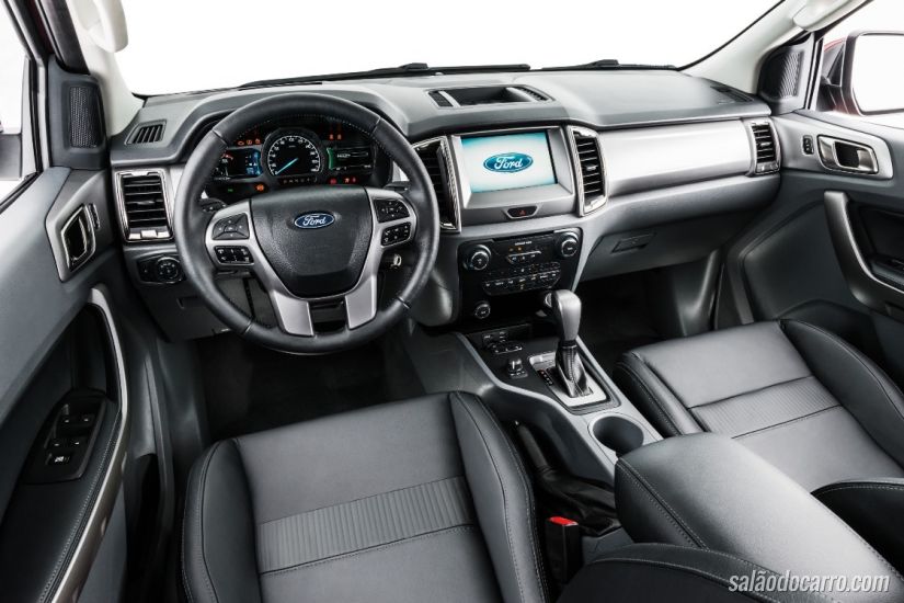 Ford revela imagens do interior da nova Ranger