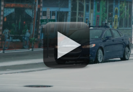 Ford apresenta carro sem motorista que anda na neve